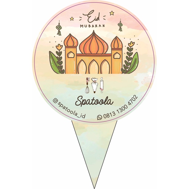 

CUSTOM HANGTAG / TOPPER CUTTING BENTUK - PER A3