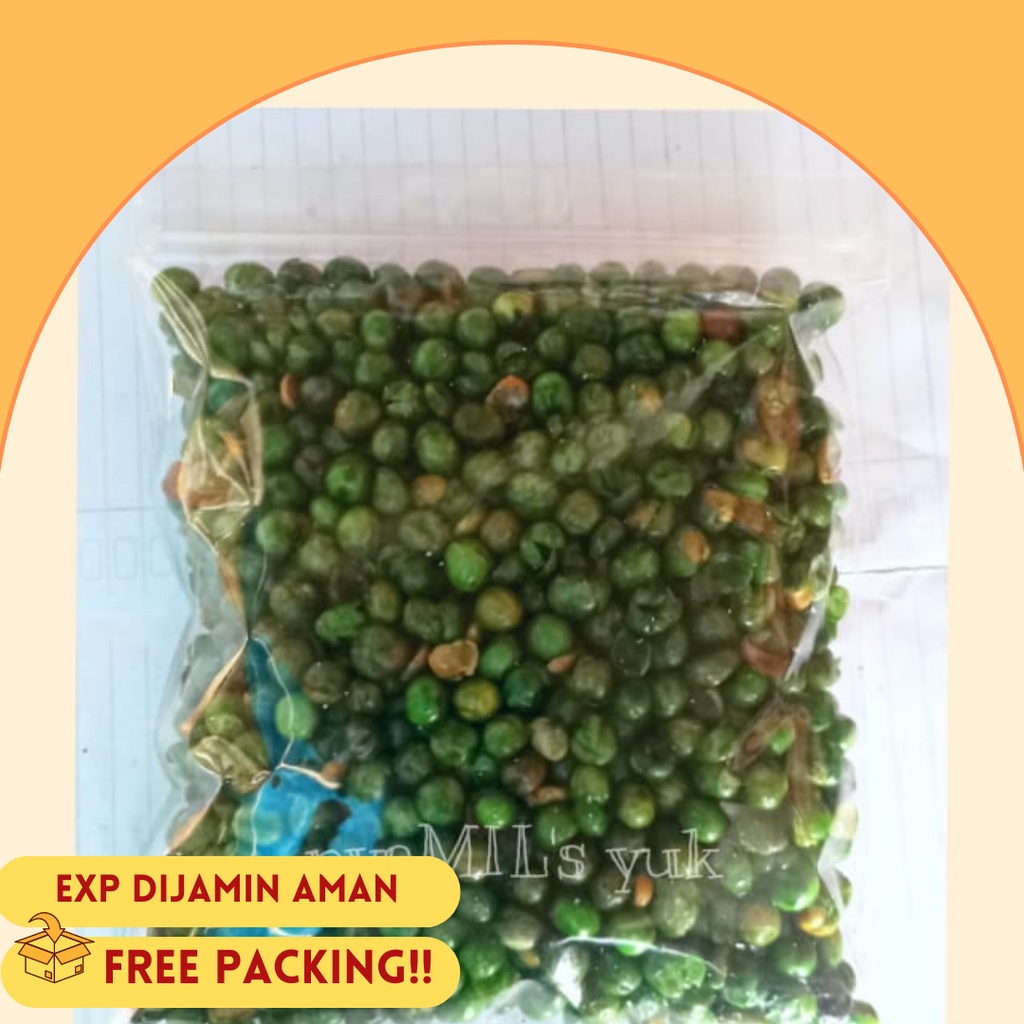 MAKANAN RINGAN / CEMILAN KILOAN / KACANG POLONG / 250 GR
