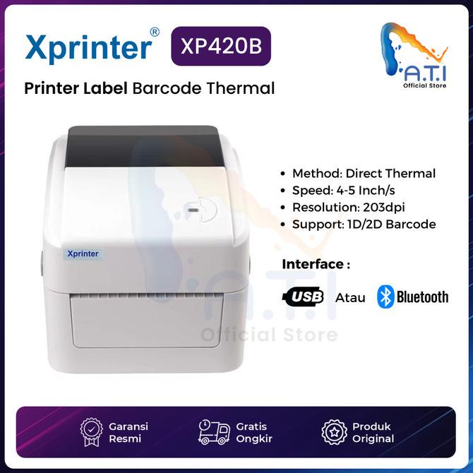 

XPRINTER Barcode Printer Thermal XP-420B / BI-420B 110MM XP420B BI420B