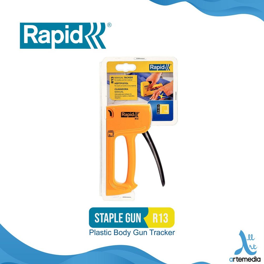 

Staple Gun Rapid R13 Plastic Body Gun Tracker