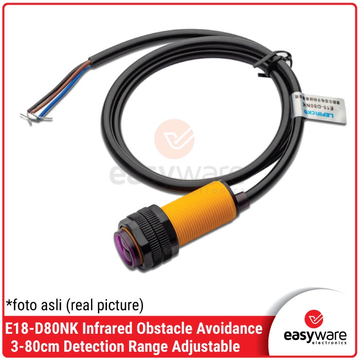 E18-D80NK 3-30cm Infrared Obstacle Avoidance Photoelectric Sensor