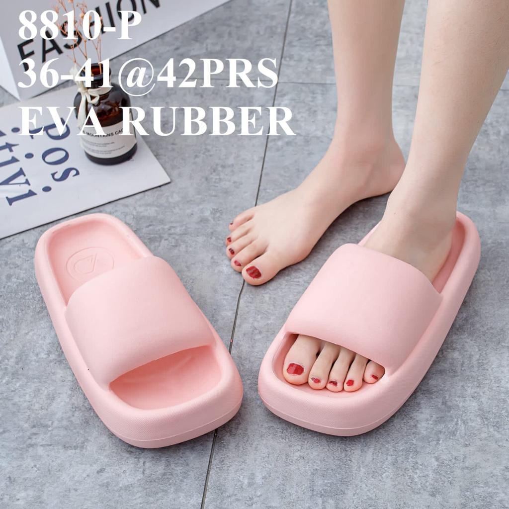 Sandal Selop Wanita Bahan EVA Rubber Tebal Anti Slip Import 8810