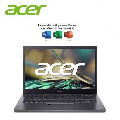 LAPTOPACER ASPIRE 5 SLIM A514 I7 1255U 8GB 512SSD IRISXE W11+OHS 14.0FHD IPS THUNDERB BLIT FP 1/3/0+ADP