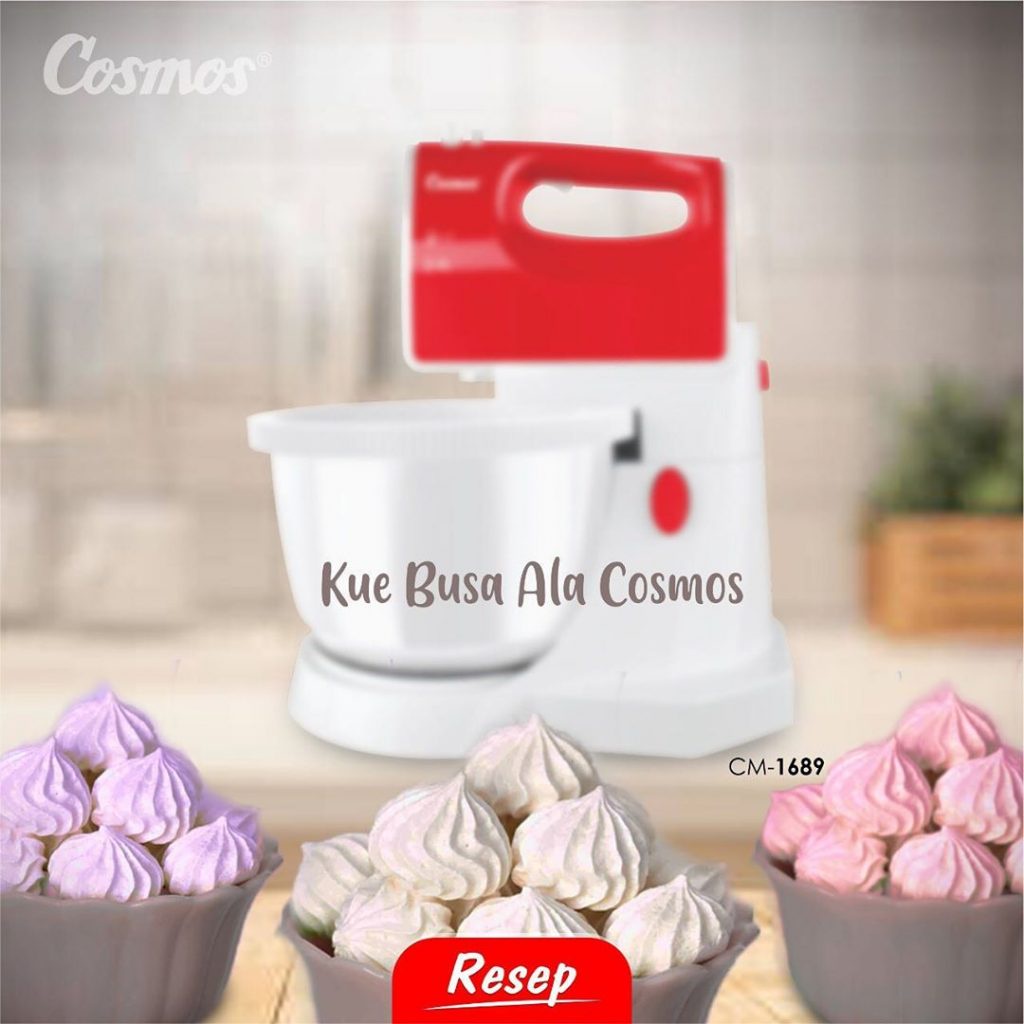 Stand Mixer / Mixer Com COSMOS CM-1689 / CM1689 (3 Liter)