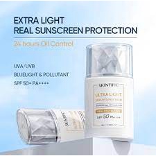 SKINTIFIC Sunscreen Ultra Light Serum SPF50 PA++++ 25ml