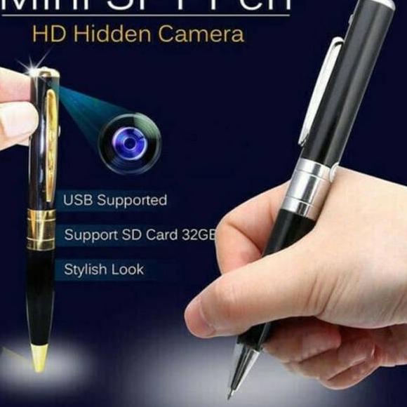 ♪ Pena perekam Suara + kamera spycam voice recorder pen sound recording spy cam  voice recording ☃