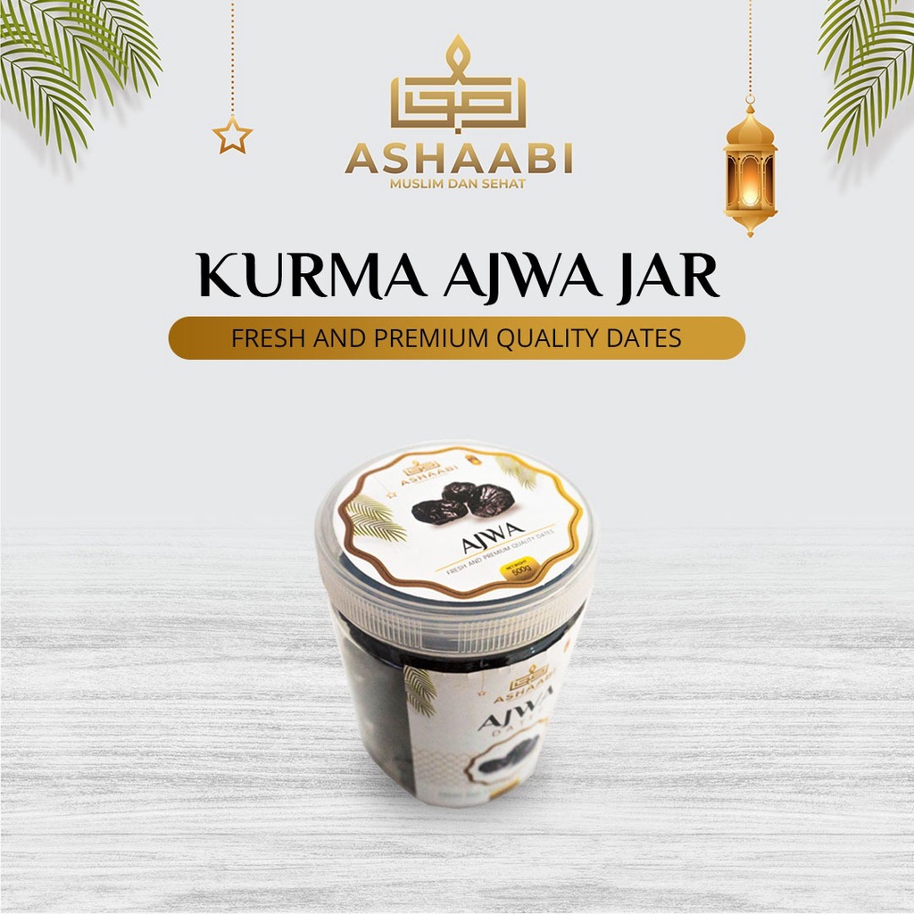 

Kurma Ajwa Premium Grade A Toples Kurma Sunnah Rasul Kurma Hitam Black dates Hampers Lebaran Idul Fitri