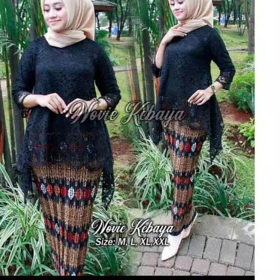 ♬ kebaya / kebaya brukat / setelan kebaya brukat / kebaya hitam / kebaya modern / kebaya wisuda / ke