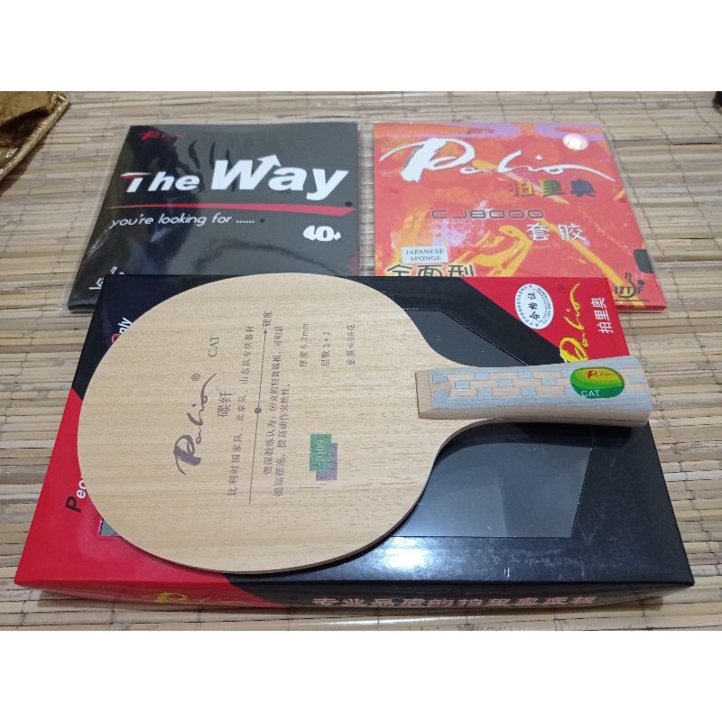 PAKET BET TENIS MEJA PALIO CAT ORIGINAL