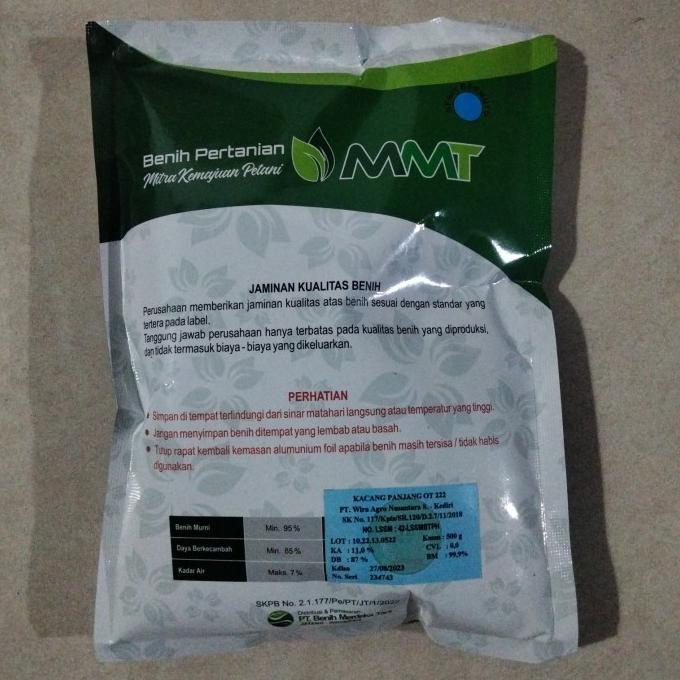 Bibit Kacang Panjang ZALVA 500 Gram - Benih zalfa jalfa zalpa jalva