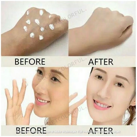 IMAGES Cream Whitening Flawless Facial Moisturizer