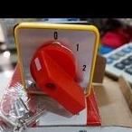 ☟ Selector Switch 4 posisi 1 pole Rotary switch 0123 ♧