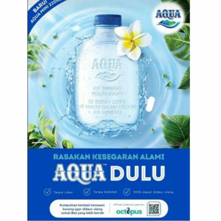 

TEN 3.3 AQUA BOTOL MINI 220ML SATU DUS ISI 24PCS READY STOCK, AQUA MINI / AQUA LIMITED EDITION / AQUA BOTOL GEMOY .,.,