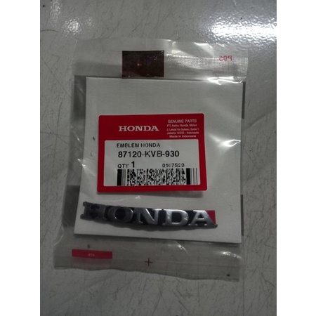 Emblem Honda Vario 110 Karbu (100% ORIGINAL)