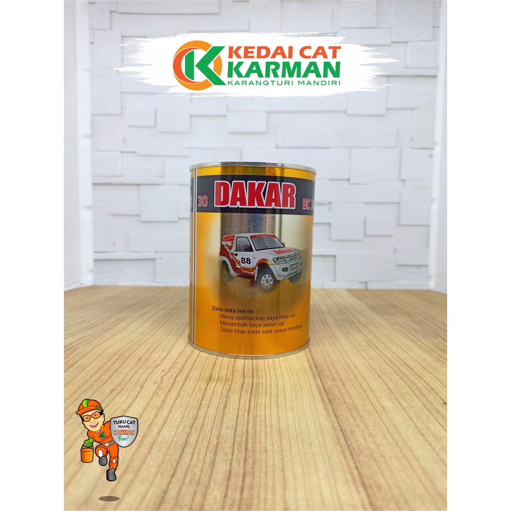 THINNER DAKAR PU 1LT ASLI - THINER DAKAR PU PENGENCER CAT DUCO CAT MOBIL CAT MOTOR CAT KAYU CAT MINY