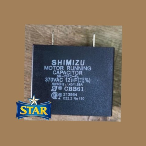 KAPASITOR POMPA AIR SHIMIZU PS 116 BIT CAPASITOR PS 116BIT ORIGINAL