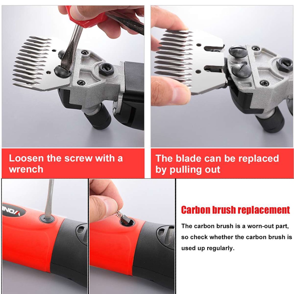 Silvisedut Alat Cukur Bulu Domba Elektrik/Mesin Cukur Sheep/Electric Sheep Shearing Machine/Gunting