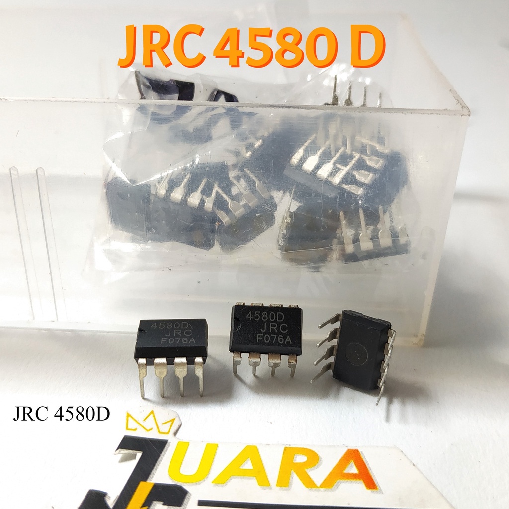 INTEGRATED CIRCUIT (IC) JRC 4580 D ORI | IC JRC4580D Asli