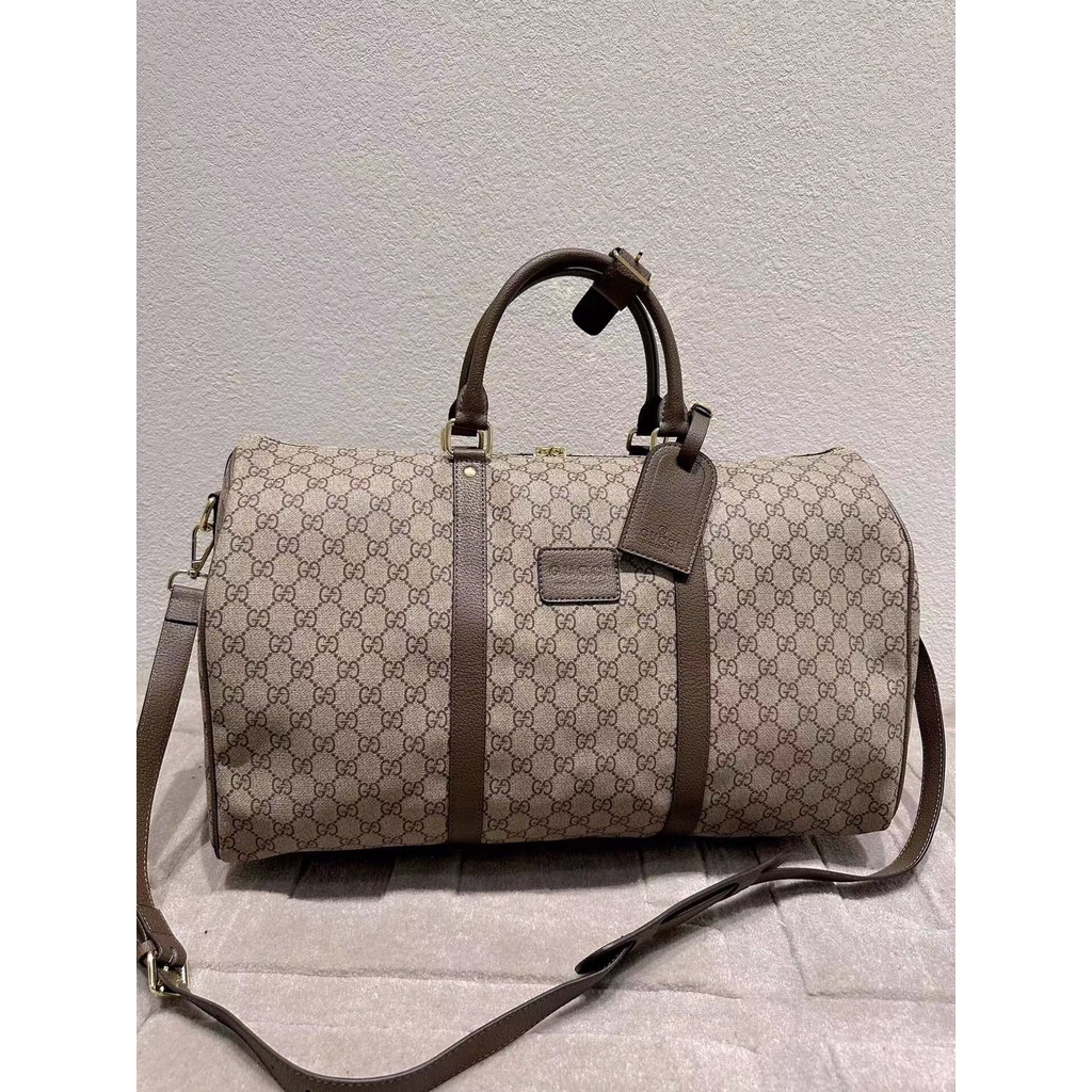 Original 2023 new gucci travel bag handbag men's and women's handbag fashion casual shoulder Messeng