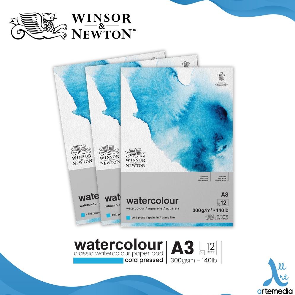 

Watercolor Pad Winsor & Newton Classic A3 Watercolor Paper