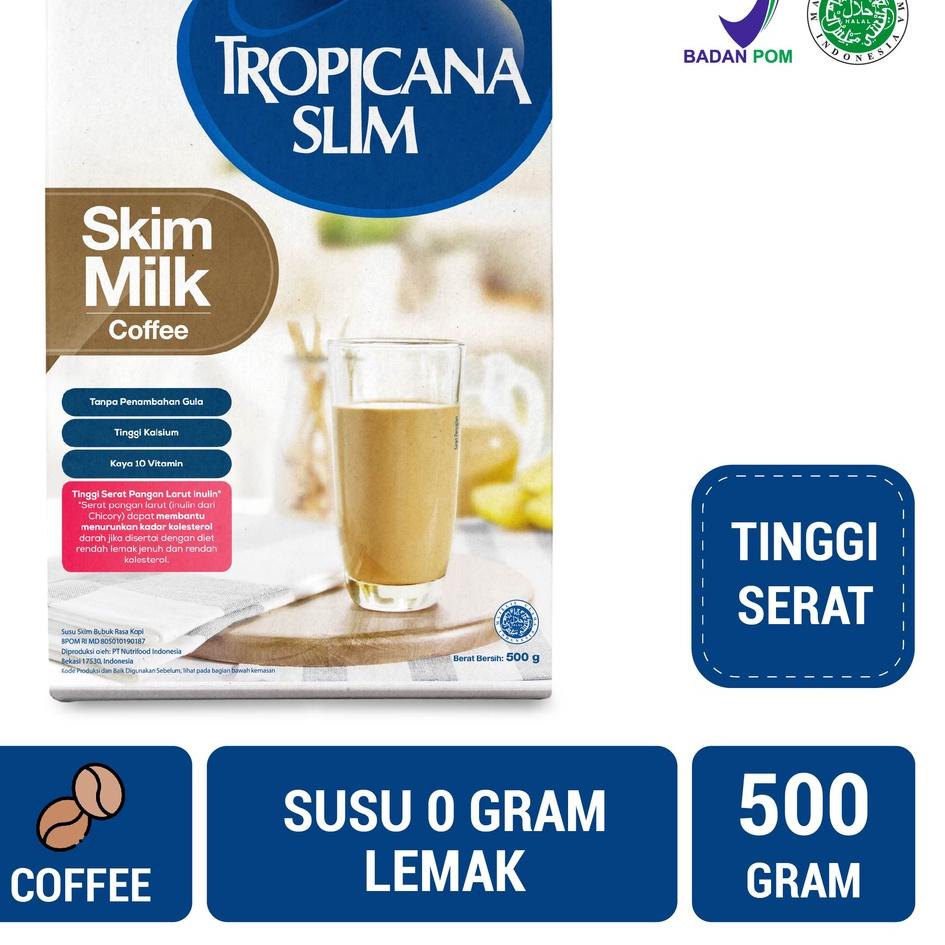 

☀ Tropicana Slim Susu Skim Coffee 500gr - Bantu Turunkan Kolesterol ☚