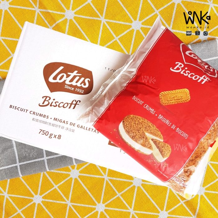 

Lotus Bisoff Cookie Crumble - Dessert Topping Cheese Cake Biscuit