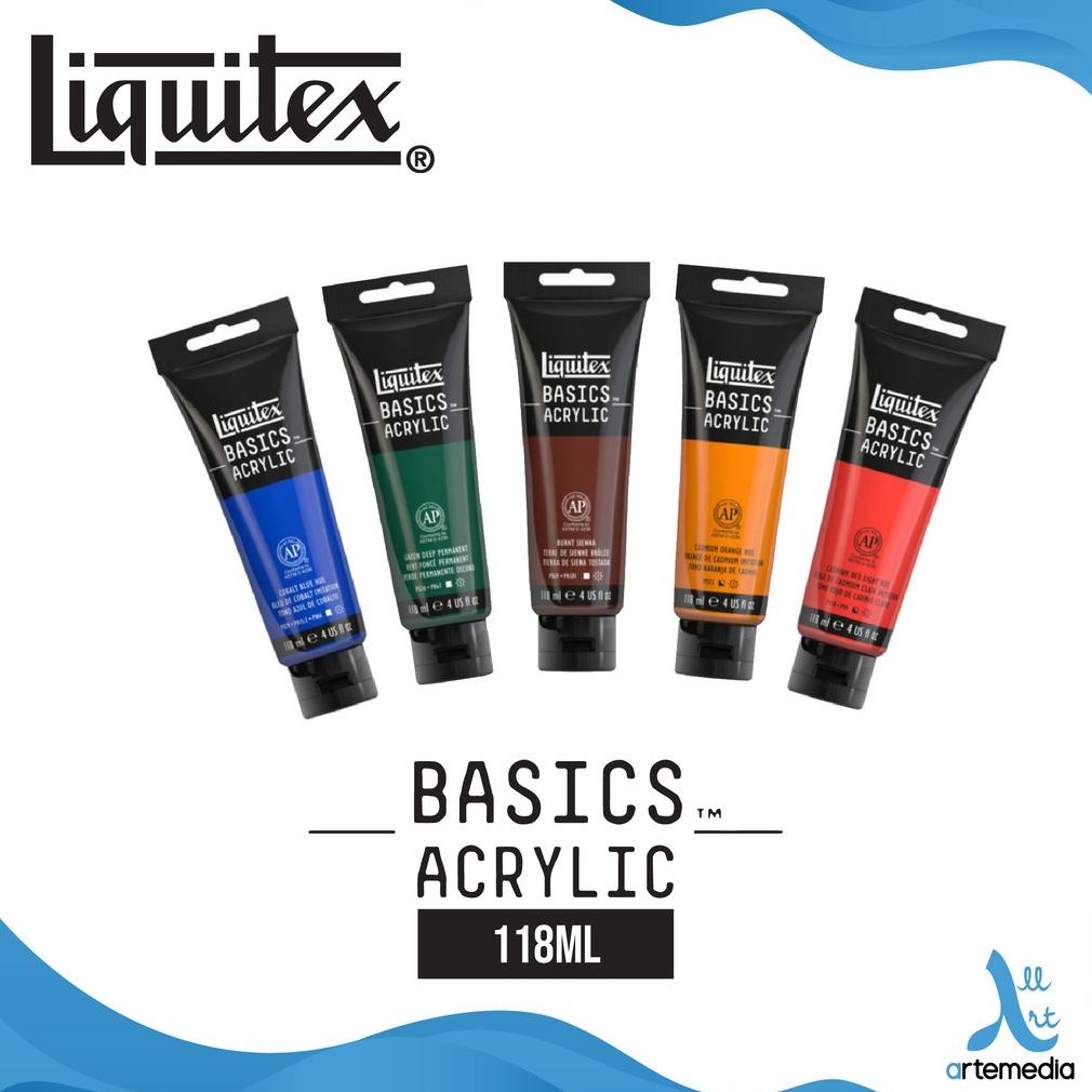 

Cat Akrilik Liquitex Basics 118ml Acrylic Color Paint - 02/02