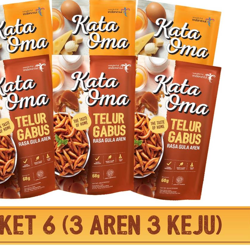 

❂ Kata Oma Telur Gabus Paket Isi 6 ←