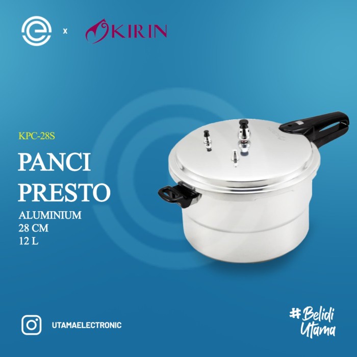 Prestoku Kirin Panci Presto Serbaguna 12 Liter - Kpc-28S