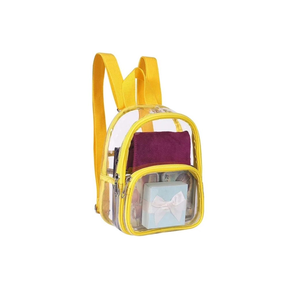 Tas gandong  tranfaran/tas jelly/tas multifungsi/tas konser