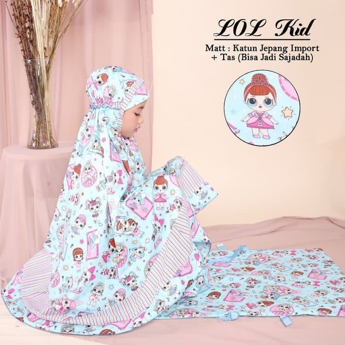 MUKENA ANAK LOL MUKENA ANAK KARAKTER