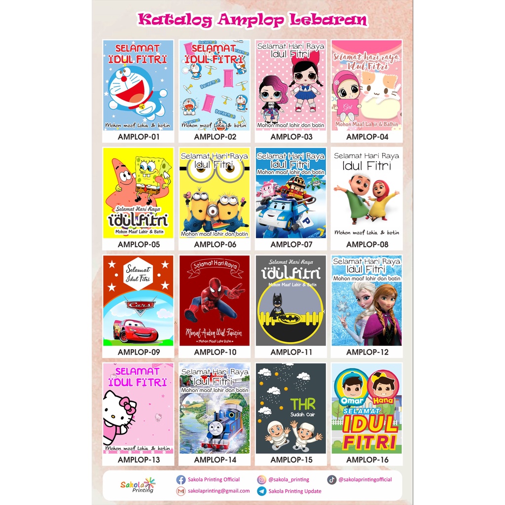 

Amplop Lebaran Custom