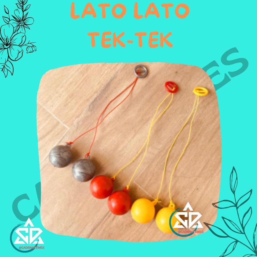 ✞TERMURAH✞ MAINAN JADUL LATO LATO ETEK2 WARNA STABILO CERAH / MAINAN LATO LATO SEDANG / MAINAN ANAK 