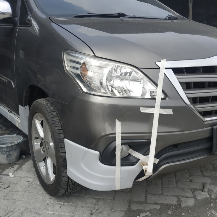 BODYKIT INNOVA LUXURY 2014 2015 DEPAN DAN SAMPING ( SIDE SKIRT )
