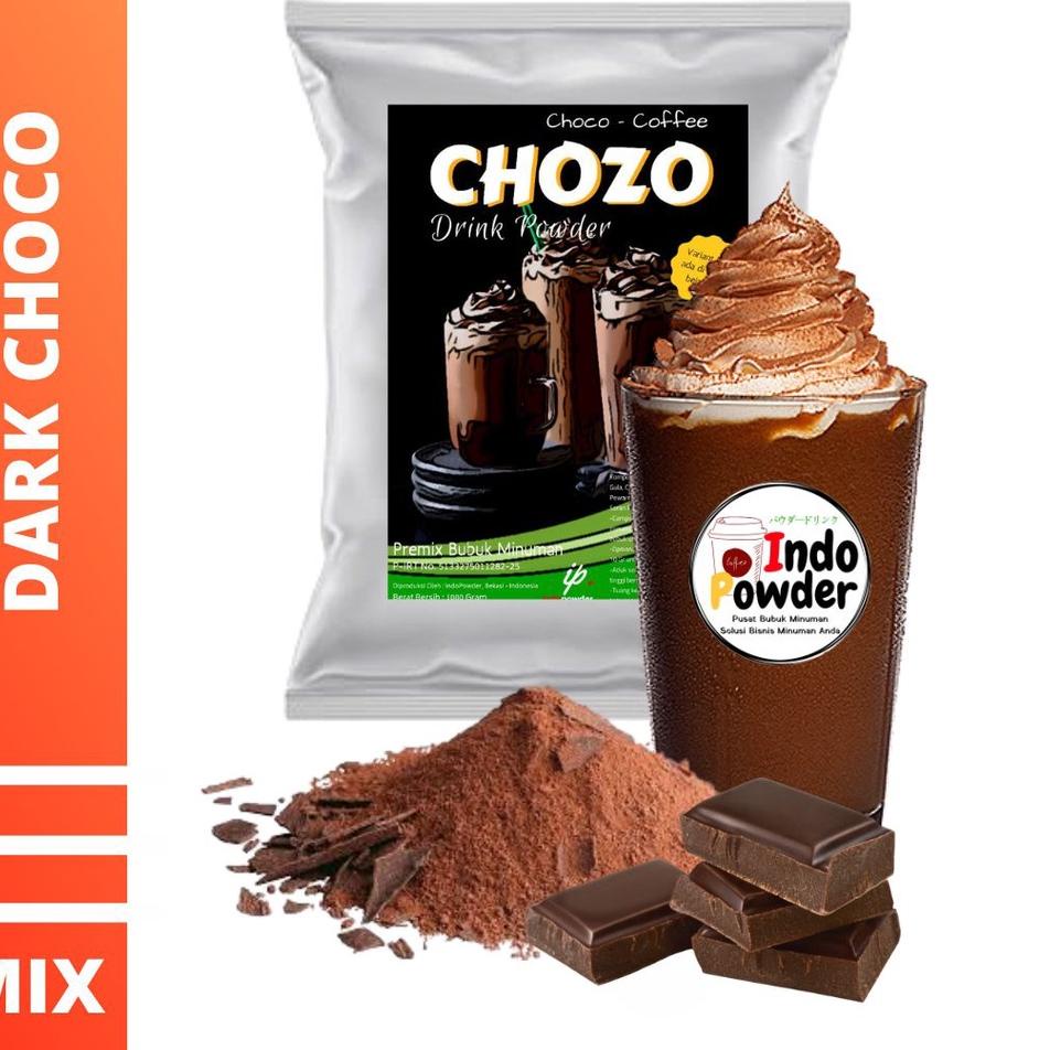 

❤[PROMO ⚡ALE!!!]❤ Minuman Coklat rasa DARK CHOCO 1 Kg / Bubuk Minuman Coklat rasa DARK CHOCO / Dark Choco Powder 1Kg