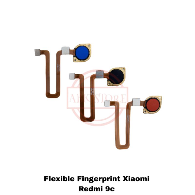 FLEXIBLE FINGERPRINT / FLEKSIBEL SIDIK JARI XIAOMI REDMI 9C ORIGINAL