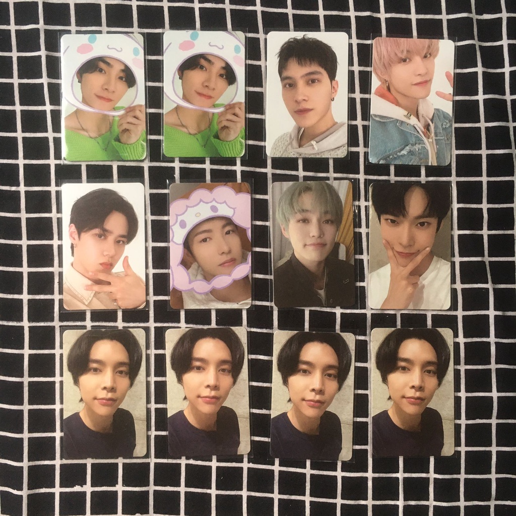 [READY STOCK OFFICIAL] Photocard PC NCT Random Trading Card TC Sanrio Characters A B Ver Concept Kon