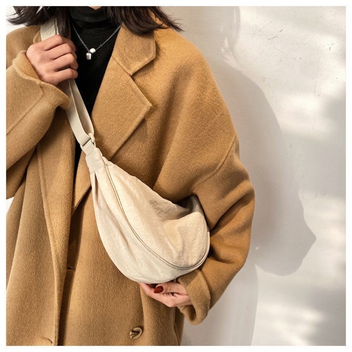 Uniqlo Tas yang sama Bahu Mini Round Sling Shoulder Bag Tas Selempang