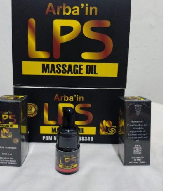 ❁ Minyak Arba'in LPS Massage Oil Arbain Original Asli ✸