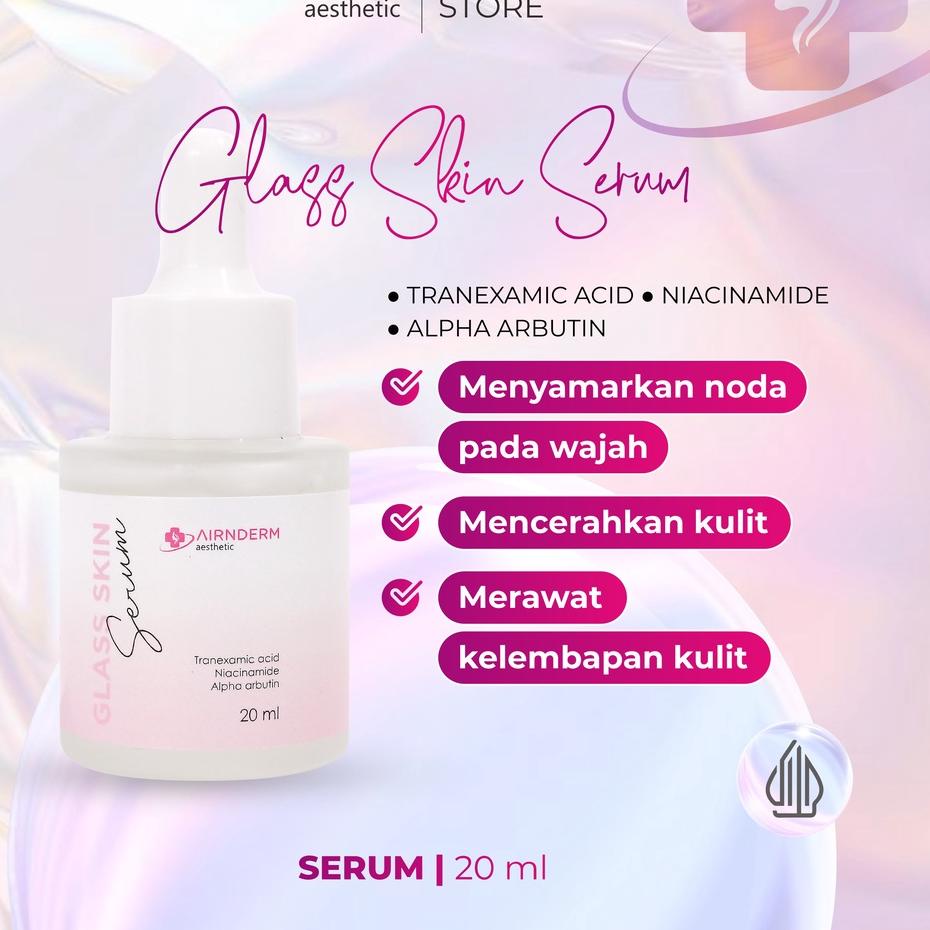 ☑ Airnderm Aesthetic Glass Skin Serum (by AIRIN BEAUTY) ۩