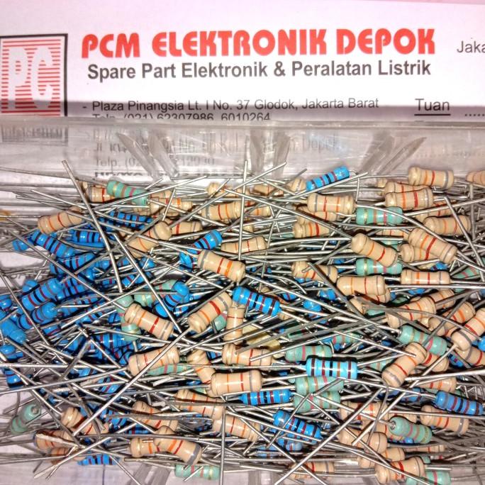 R 82k ohm 82 Kohm 1/2w 1pax isi 500pcs pcmelektrob9090 Segera Dapatkan