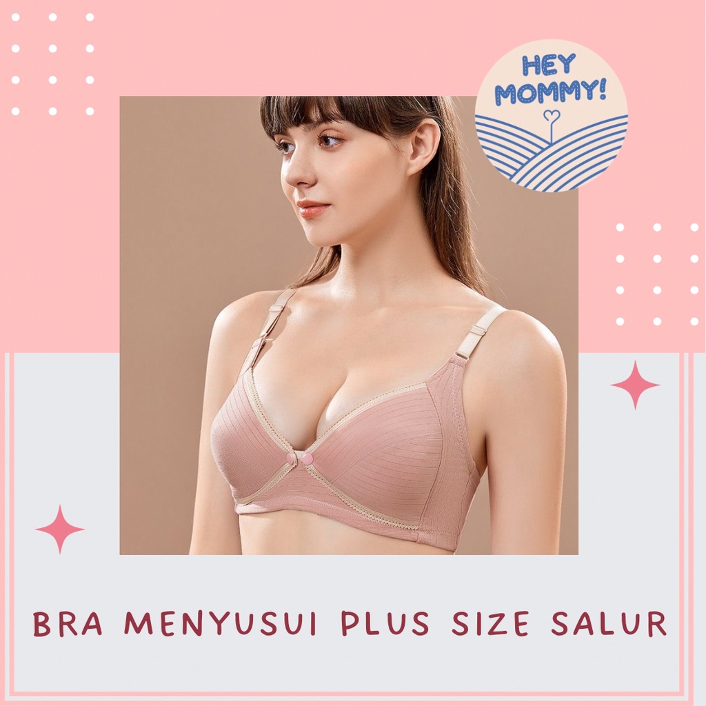 HEYMOMMY.ID - Bra Menyusui Plus size Salur ••|Bh menyusui jumbo bh menyusui plus size bh hamil jumbo bh menyusui jumbo