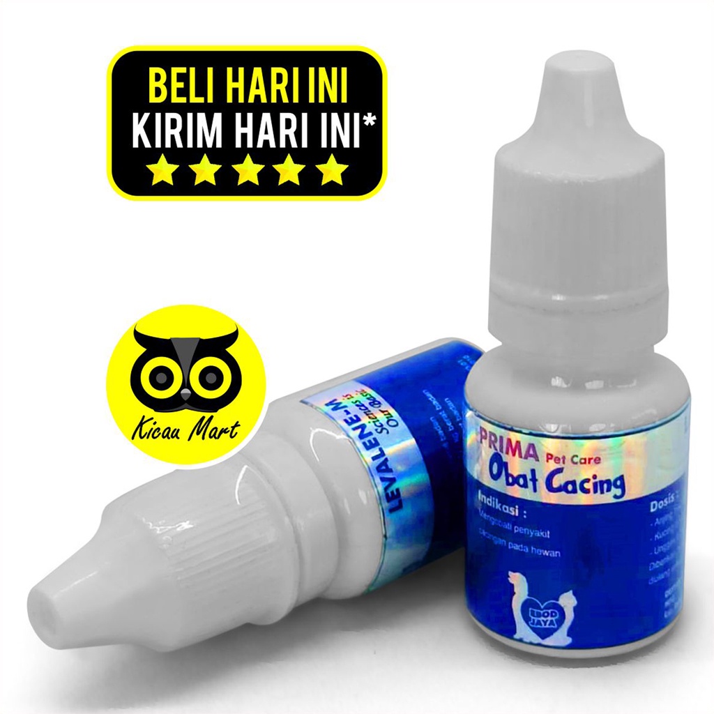 Obat Kucing Sakit Cacingan Kurus Lesu Lemas Obat Cacing Prima Pet Care Ebod Jaya Ampuh Atasi Kucing Cacingan Obat Anti Infeksi Basmi Cacing Parasit Spektrum Luas Stop Worm Cat Kitten Adult