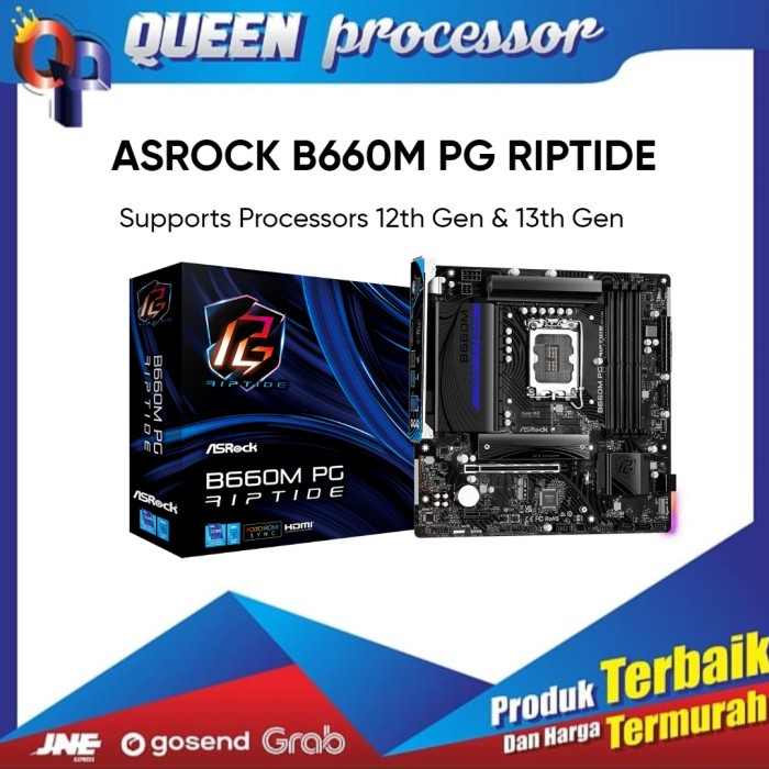 ASROCK B660M PG RIPTIDE ( LGA1700 / B660 / DDR4 )
