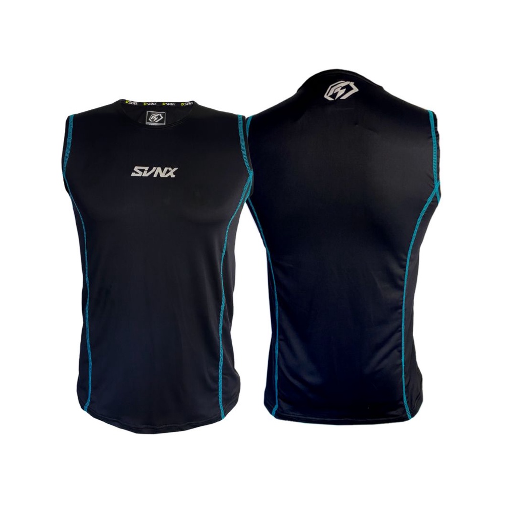 Inner Suit SVNX / Baselayer Sleeveless / Inner Suit Set SVNX / Singlet dan Celana Leging Olahraga