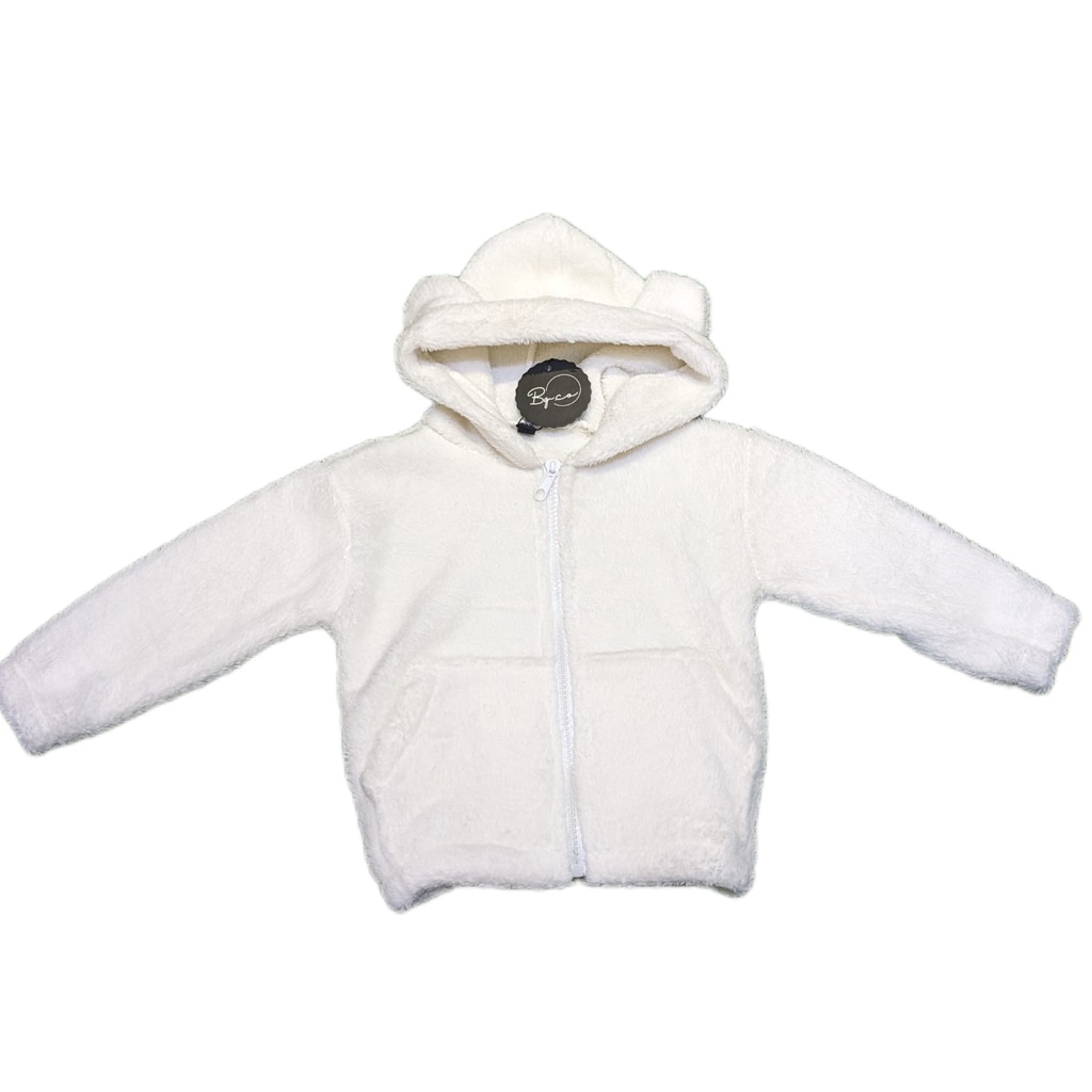 Sweater Zipper Bulu Sherpa Anak