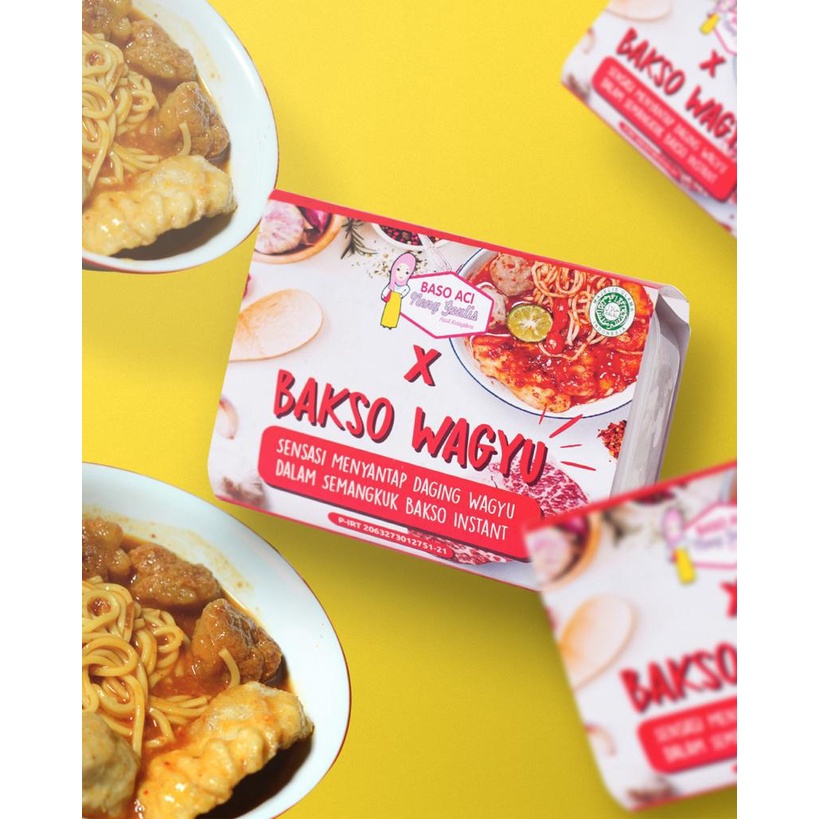 

Baso Aci Neng Geulis - Bacineng WAGYU - Bakso Wagyu - Makanan Instan