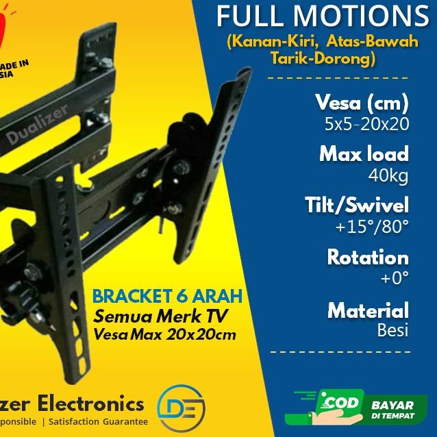 ♙ Bracket TV LED 22 24 28 32 40 43 Inch Swivel TV smart tv android tv digital tv ♠