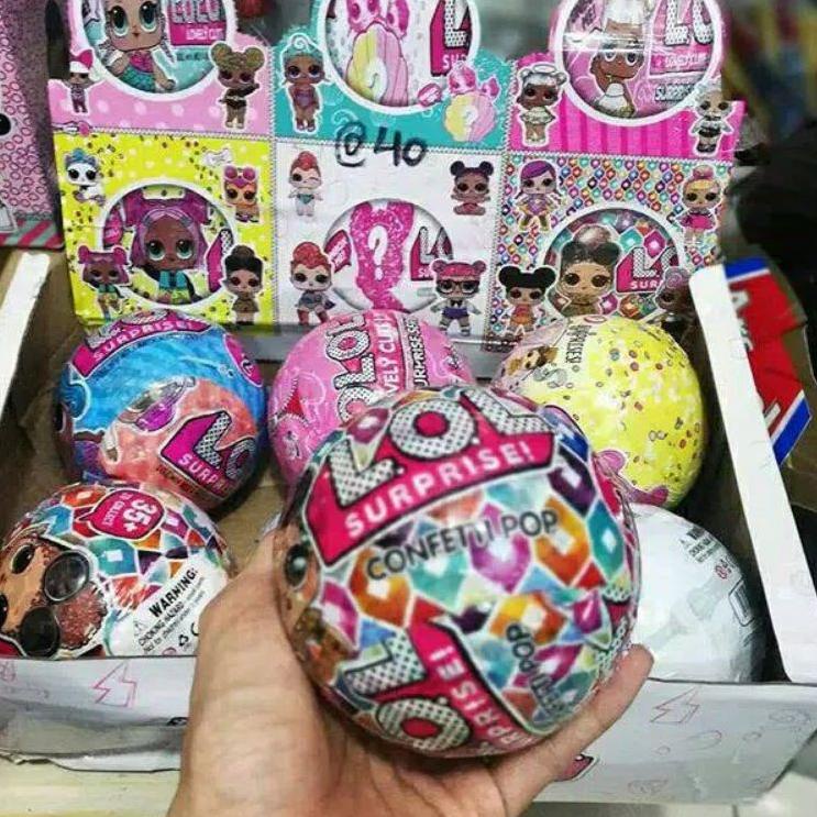 9.9 BRANDS FESTIVAL bola lol fancy jumbo / egg surprise / egg suprise / lol / lol surprise /bola lol