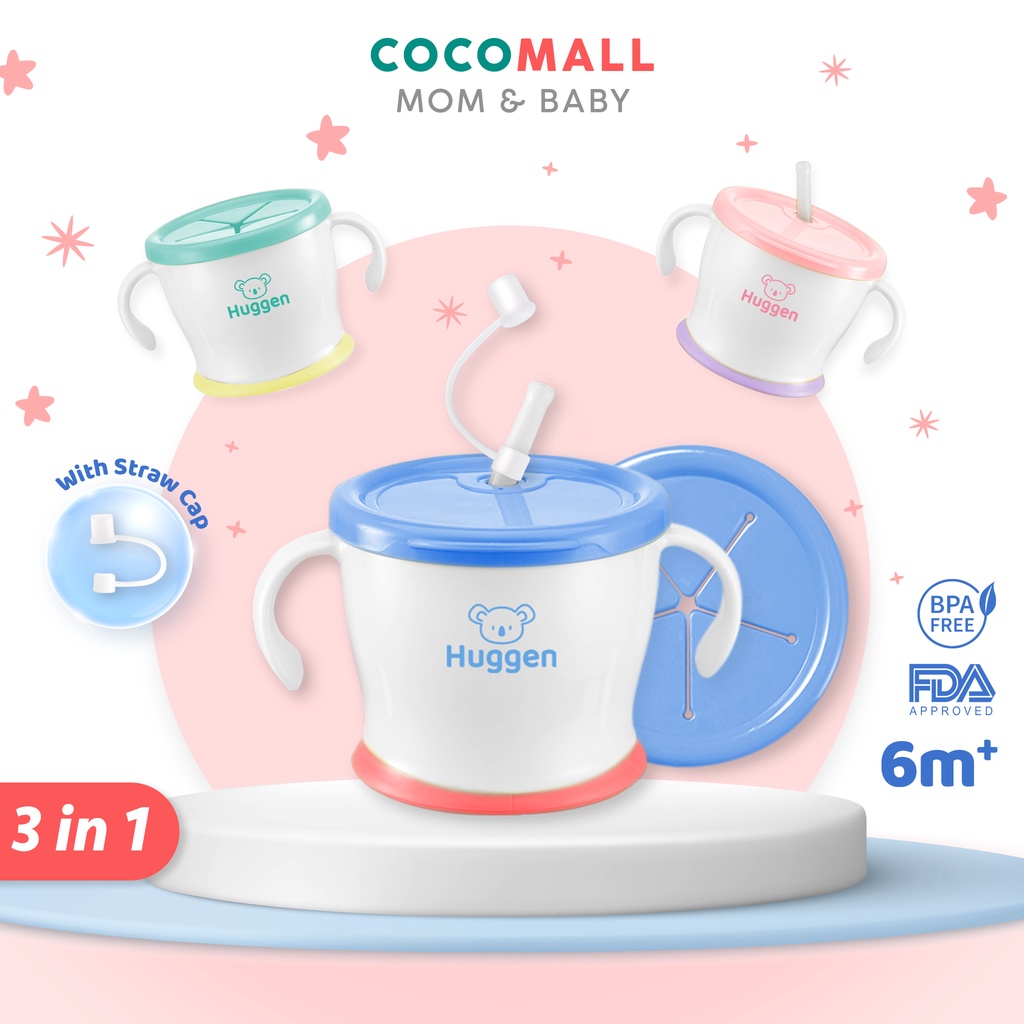 Jual Training Cup Bayi Straw Training Mug Baby Gelas Susu